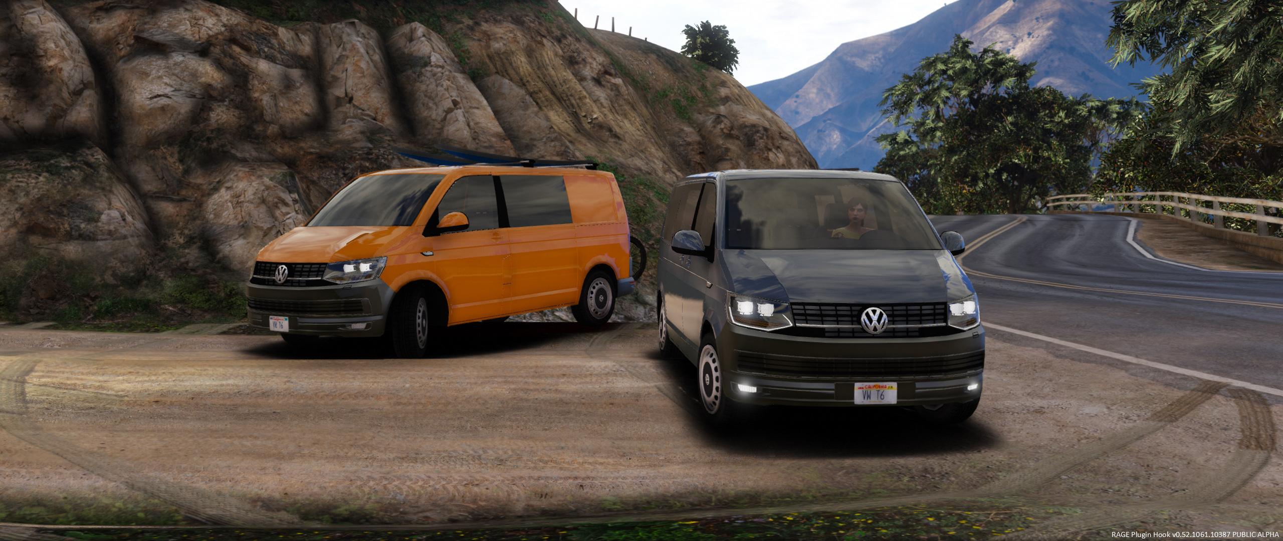 Volkswagen t6 with extra's